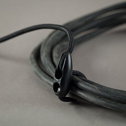 6mm BLACK ELASTIC CORD ADJUSTABLE CLIP SET - Grip Support Store