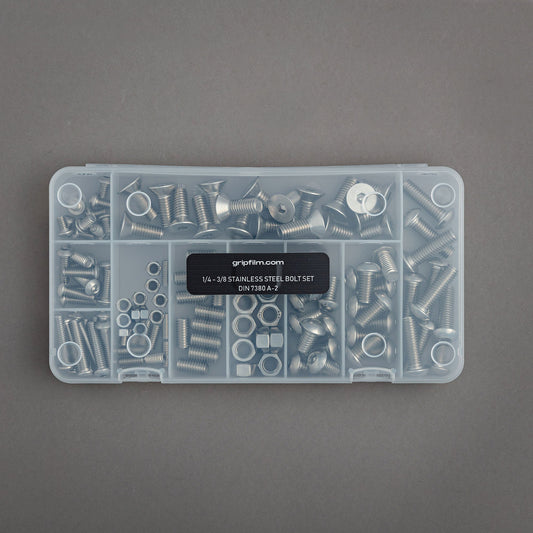 1/4 - 3/8 STAINLESS STEEL BOLT SET - Grip Support Store