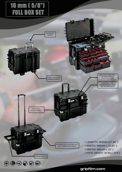 16mm ( 5/8" ) FULL BOX SET - Grip Support Store