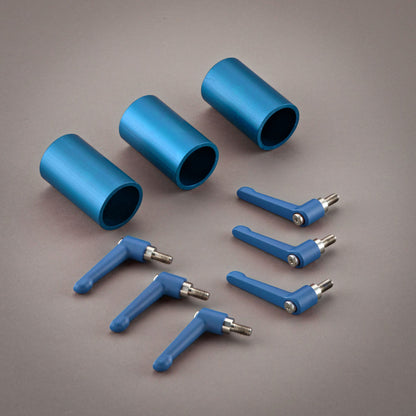 Mitchell Three Legs Accessories Set - BLUE, GOLDEN & RED - Grip Support Store
