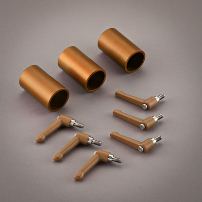 Mitchell Three Legs Accessories Set - BLUE, GOLDEN & RED - Grip Support Store