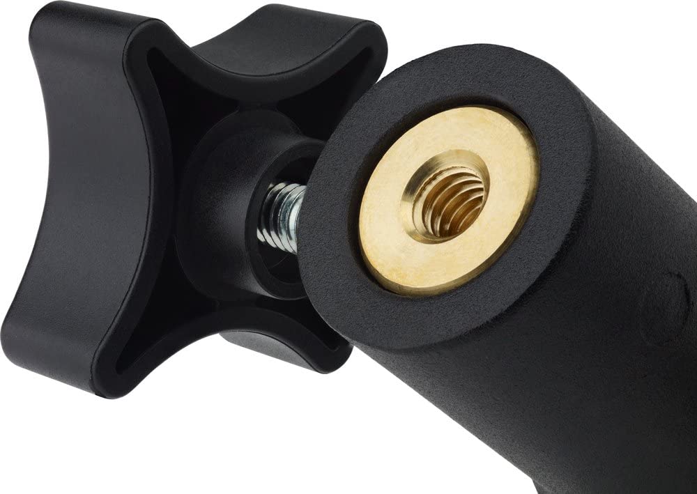 Short Double Female Stud with 1/4"-20 & 3/8"-16 Threads - Grip Support Store