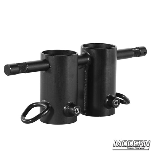 1-1/2" Front Receiver with Baby Pins for Wide Over and Under Boom Kit - Grip Support Store