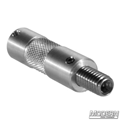 2" Aluminum Baby Pin with 3/8" Male Thread - Grip Support Store