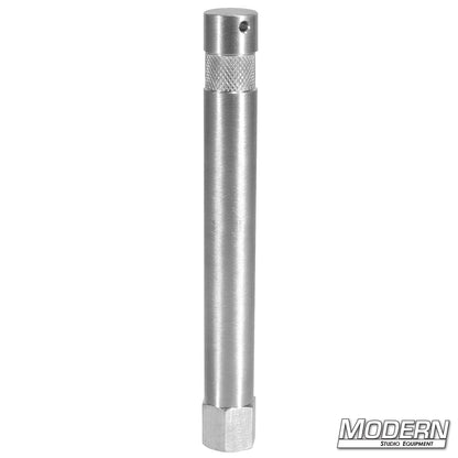 6" Aluminum Baby Pin with 3/8" Female Thread - Grip Support Store