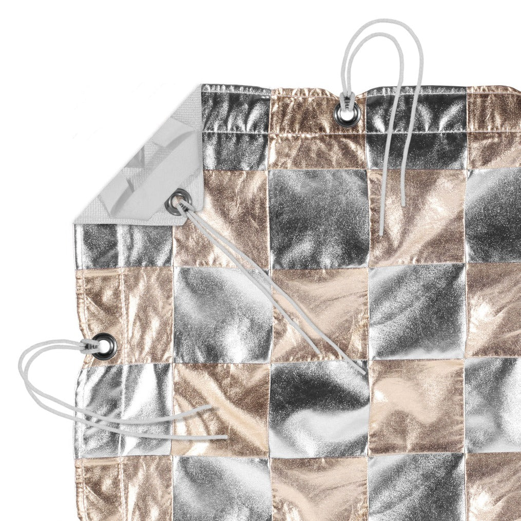 Silver/Gold Checker with Bag - Grip Support Store