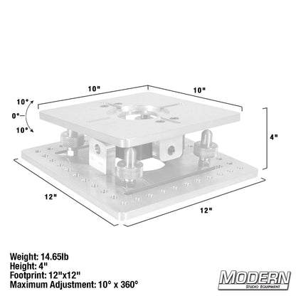 4-Way Mitchell Leveling Camera Mount - Grip Support Store