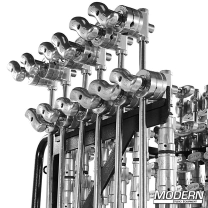 C-Stand Cart Complete with 12 C-Stands - Grip Support Store