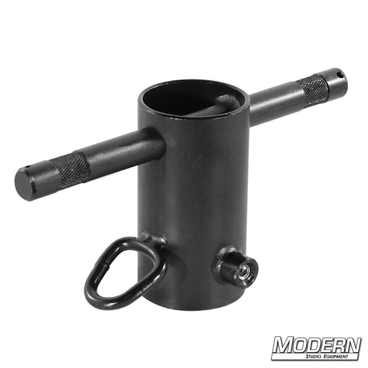 Front Receiver with Baby Pins for Pipe Boom Kit for 1-1/2" Speed-Rail® - Grip Support Store