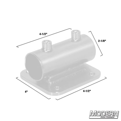 Horizontal Receiver with Flat Plate for 1-1/2" Speed-Rail® - Grip Support Store
