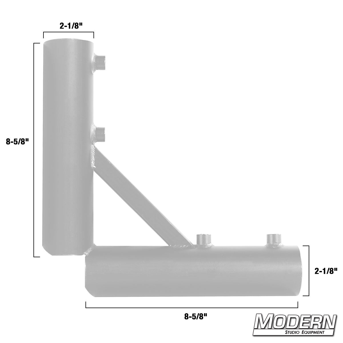 Pass Through Corner for 1-1/2" Speed-Rail® - Grip Support Store