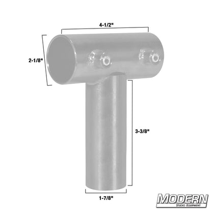 Swivel Tee for 1-1/2" Speed-Rail® - Grip Support Store