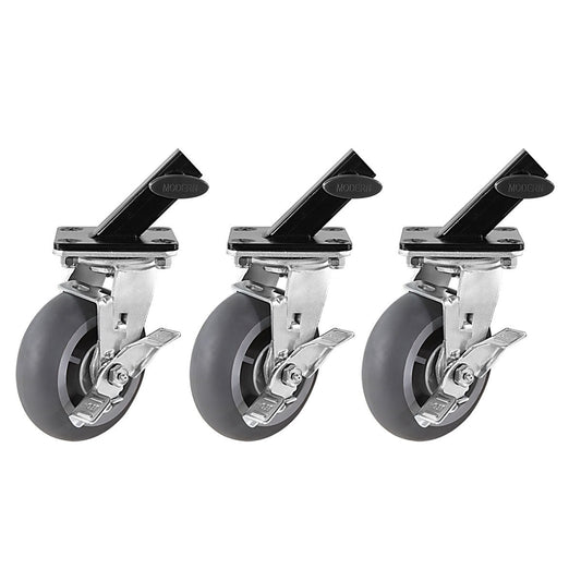 Wheels for Steadicam Stand (Set of 3 Wheels & Slip on Adapters) - Grip Support Store
