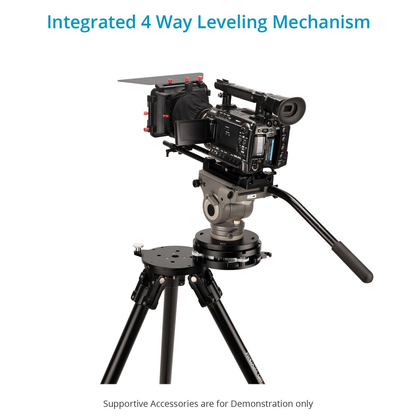 4-Way Camera Leveller - Mitchell to Mitchell/Euro Mount - Grip Support Store