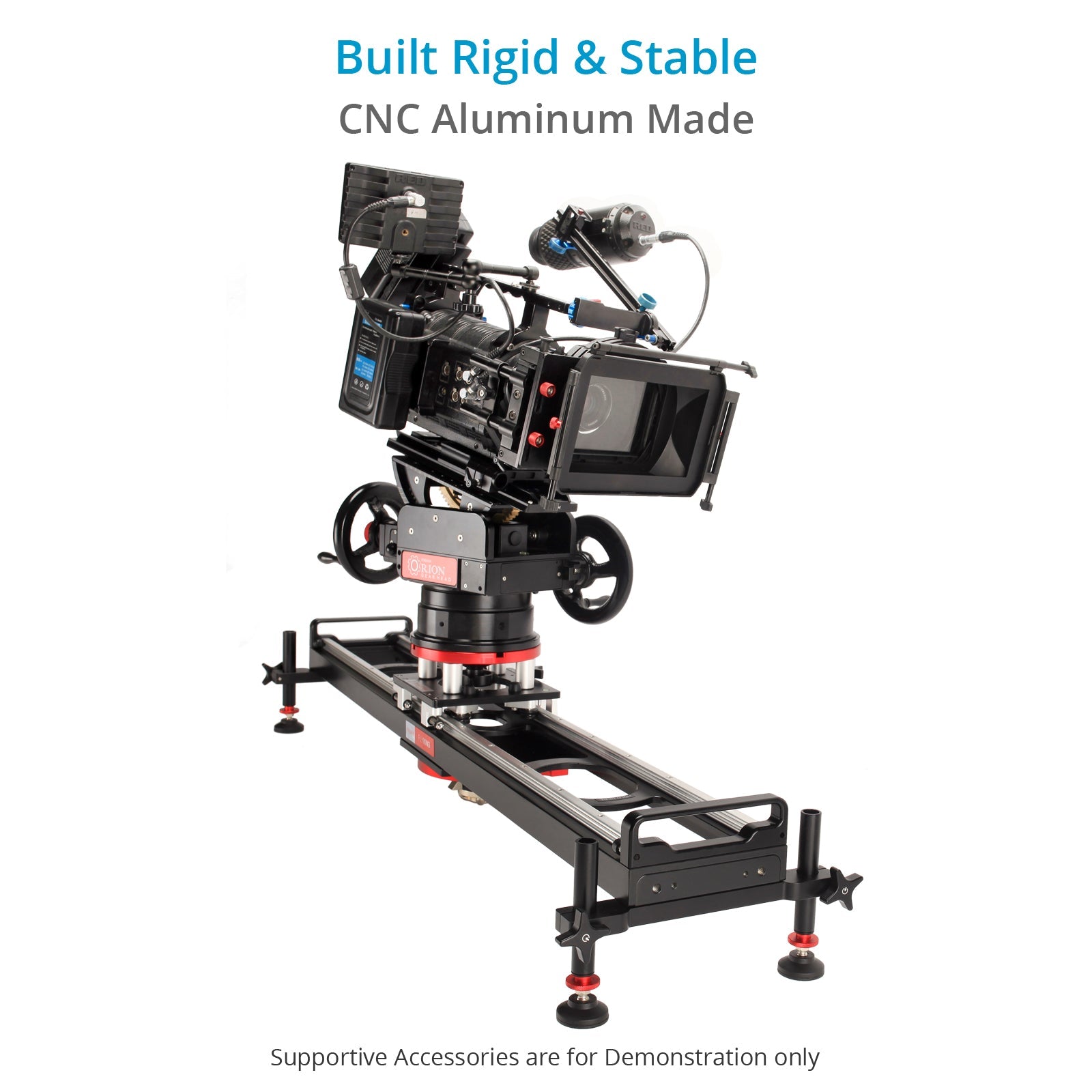 Precision Camera Slider (Mitchell Mount) + Flight Case - Grip Support Store